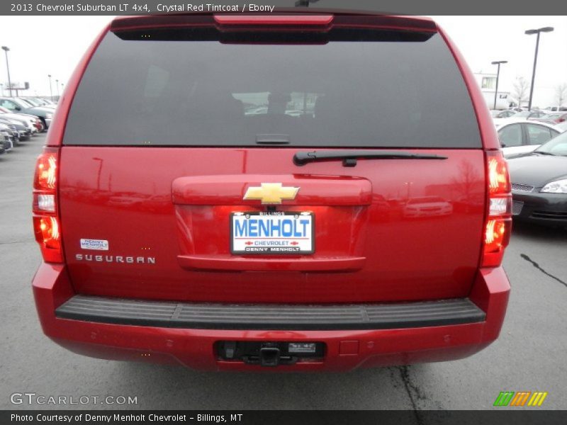 Crystal Red Tintcoat / Ebony 2013 Chevrolet Suburban LT 4x4