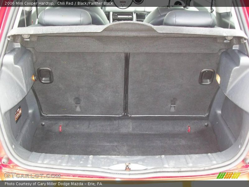 Chili Red / Black/Panther Black 2006 Mini Cooper Hardtop