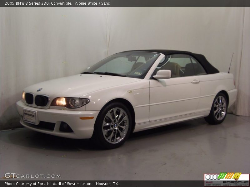 Alpine White / Sand 2005 BMW 3 Series 330i Convertible