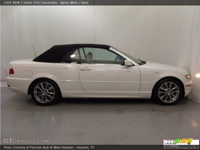 Alpine White / Sand 2005 BMW 3 Series 330i Convertible