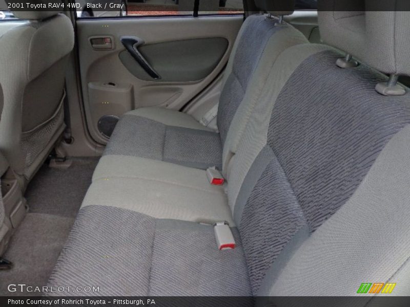 Black / Gray 2001 Toyota RAV4 4WD