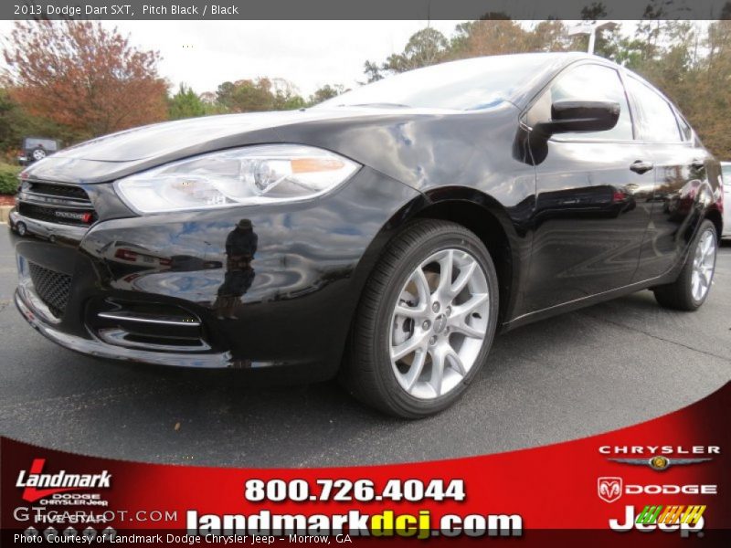 Pitch Black / Black 2013 Dodge Dart SXT
