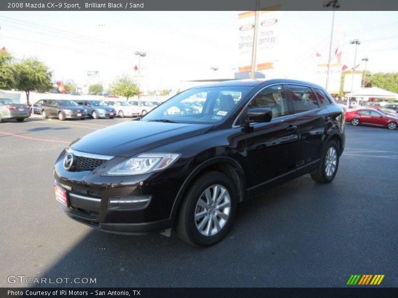 Brilliant Black / Sand 2008 Mazda CX-9 Sport