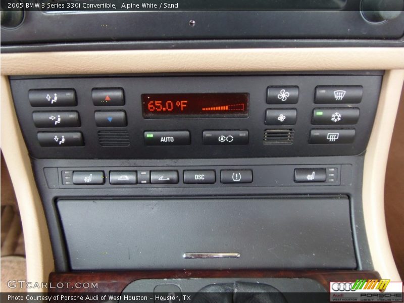 Alpine White / Sand 2005 BMW 3 Series 330i Convertible