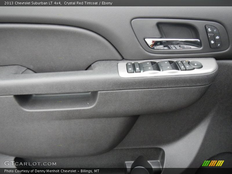 Crystal Red Tintcoat / Ebony 2013 Chevrolet Suburban LT 4x4