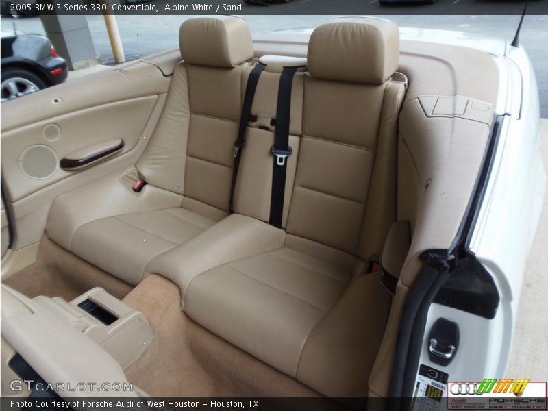 Alpine White / Sand 2005 BMW 3 Series 330i Convertible