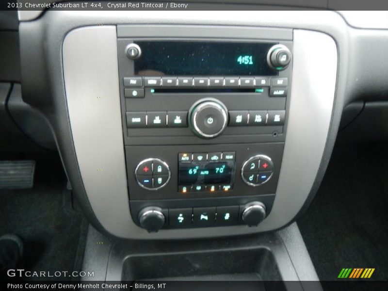 Crystal Red Tintcoat / Ebony 2013 Chevrolet Suburban LT 4x4