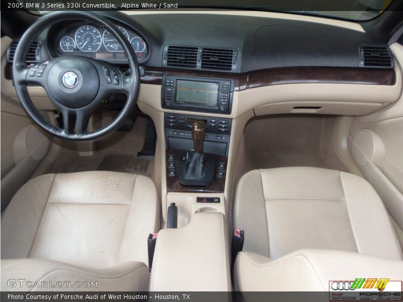 Alpine White / Sand 2005 BMW 3 Series 330i Convertible