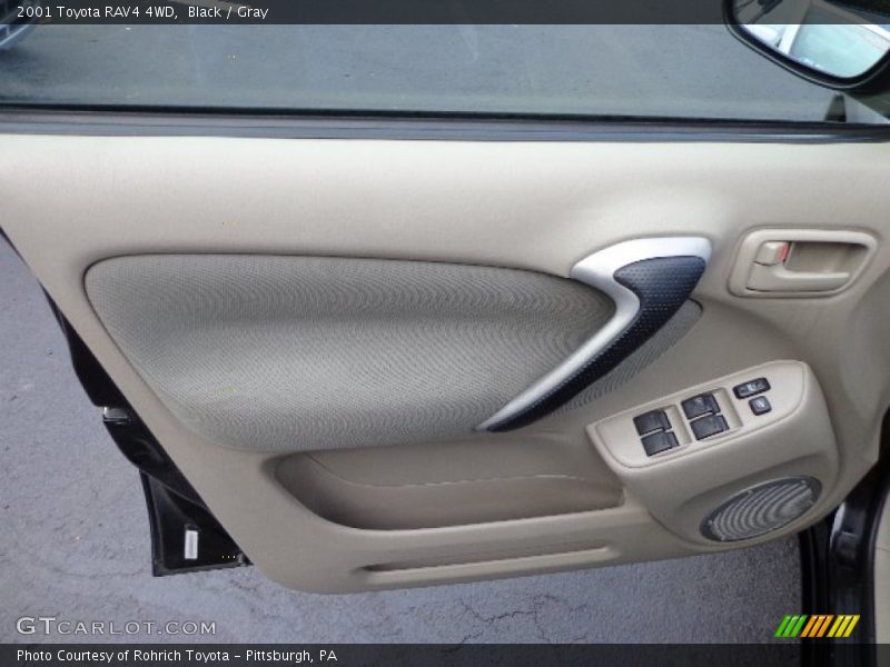 Black / Gray 2001 Toyota RAV4 4WD
