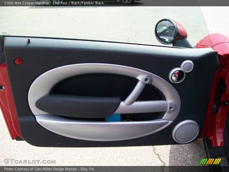 Chili Red / Black/Panther Black 2006 Mini Cooper Hardtop