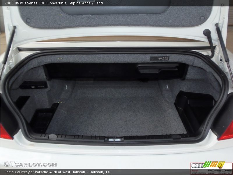 Alpine White / Sand 2005 BMW 3 Series 330i Convertible