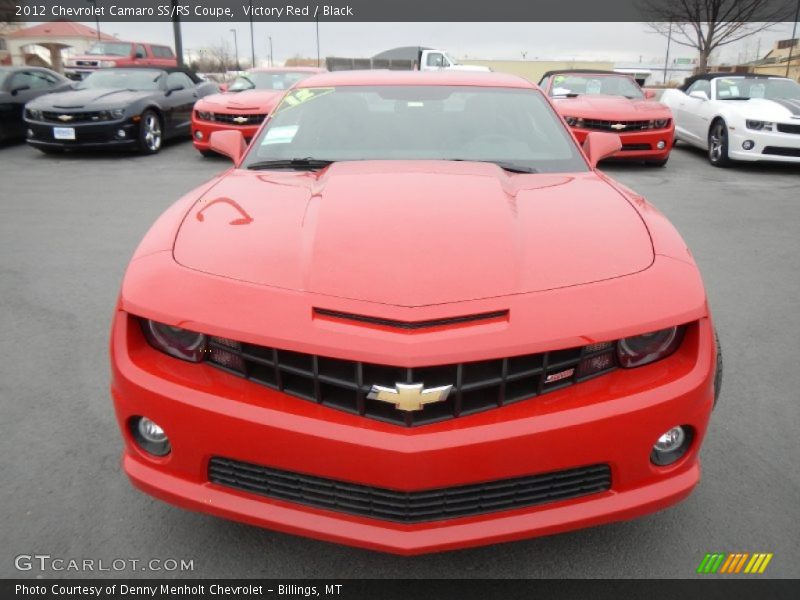 Victory Red / Black 2012 Chevrolet Camaro SS/RS Coupe
