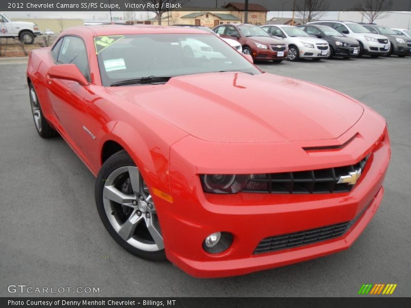 Front 3/4 View of 2012 Camaro SS/RS Coupe