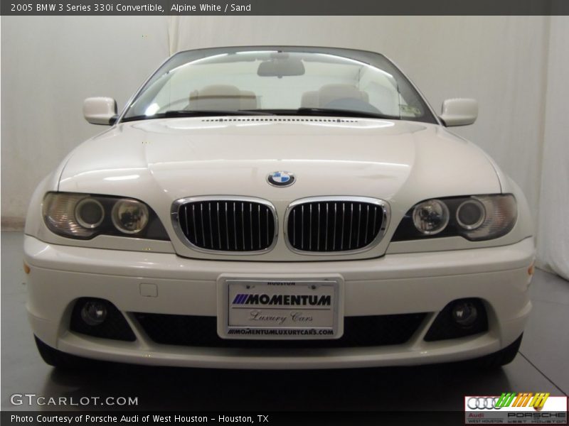 Alpine White / Sand 2005 BMW 3 Series 330i Convertible
