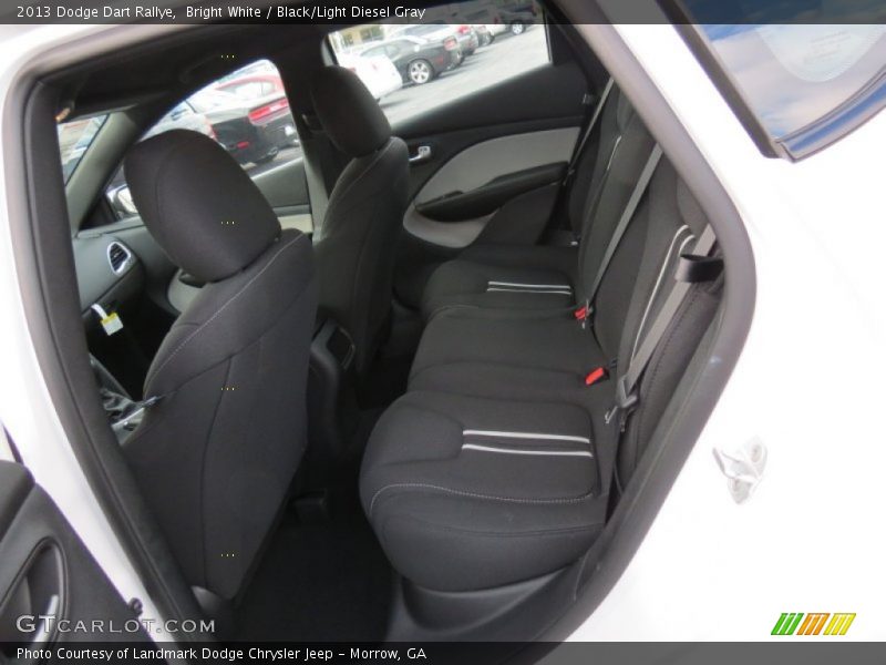 Rear Seat of 2013 Dart Rallye