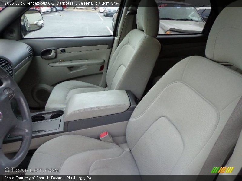 Dark Steel Blue Metallic / Light Gray 2005 Buick Rendezvous CX