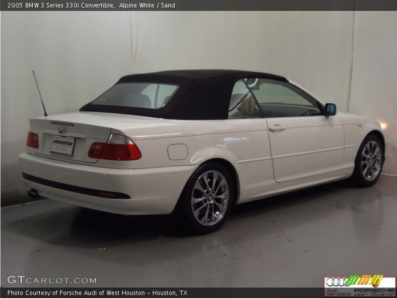 Alpine White / Sand 2005 BMW 3 Series 330i Convertible