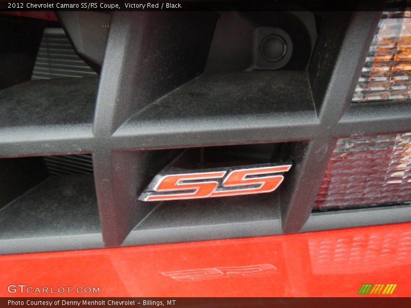 Victory Red / Black 2012 Chevrolet Camaro SS/RS Coupe