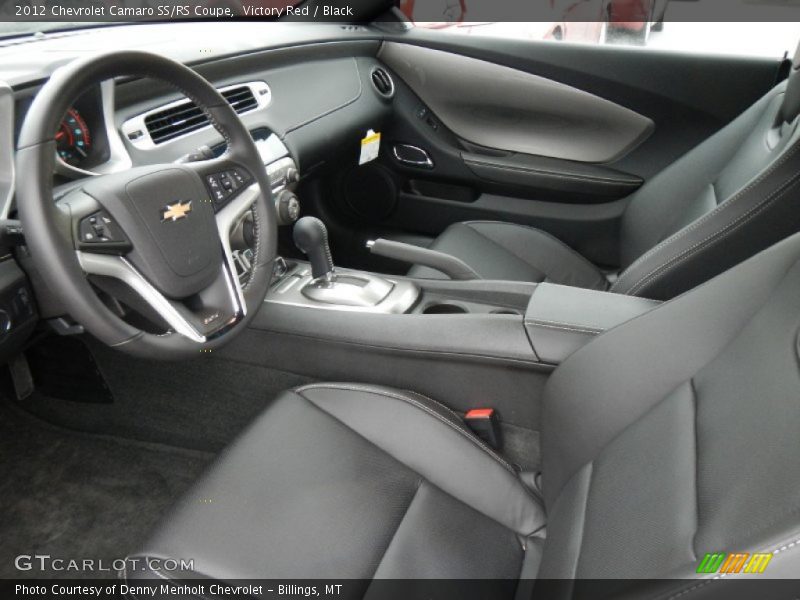  2012 Camaro SS/RS Coupe Black Interior