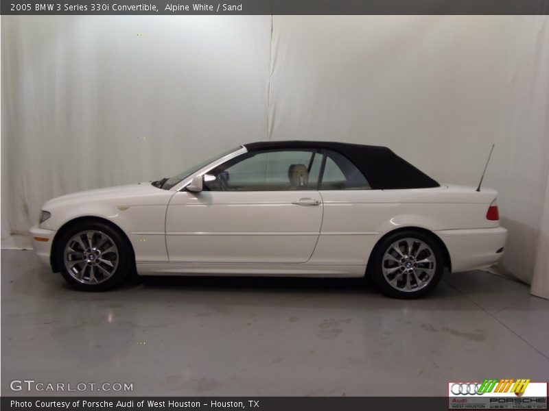 Alpine White / Sand 2005 BMW 3 Series 330i Convertible