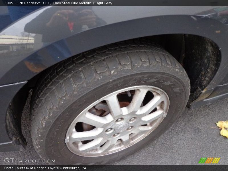 Dark Steel Blue Metallic / Light Gray 2005 Buick Rendezvous CX