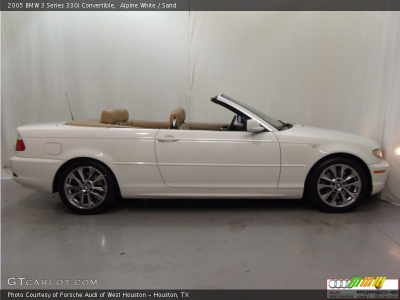 Alpine White / Sand 2005 BMW 3 Series 330i Convertible
