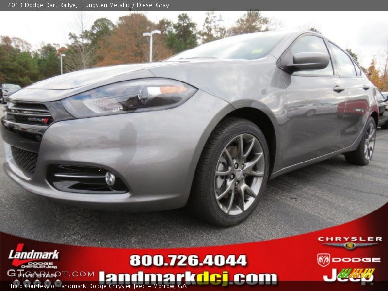 Tungsten Metallic / Diesel Gray 2013 Dodge Dart Rallye