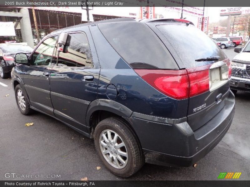 Dark Steel Blue Metallic / Light Gray 2005 Buick Rendezvous CX