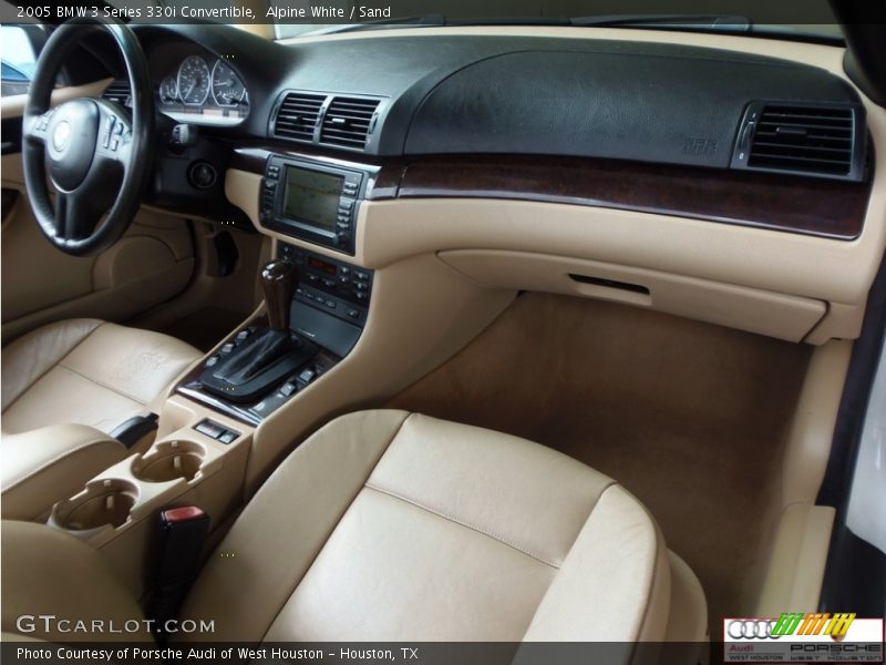 Alpine White / Sand 2005 BMW 3 Series 330i Convertible