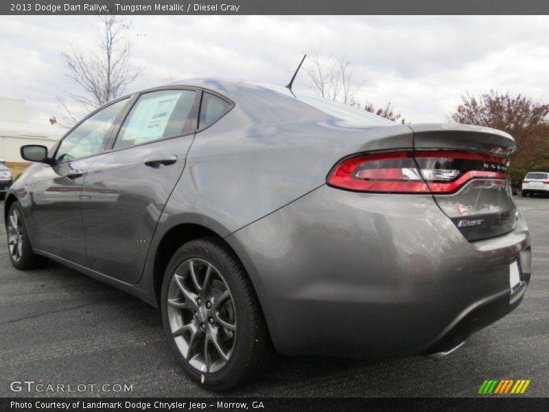 Tungsten Metallic / Diesel Gray 2013 Dodge Dart Rallye