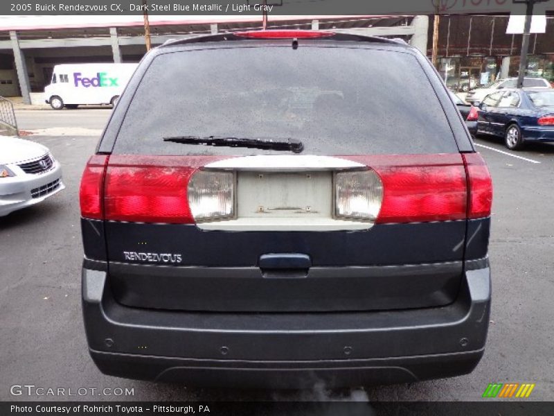 Dark Steel Blue Metallic / Light Gray 2005 Buick Rendezvous CX