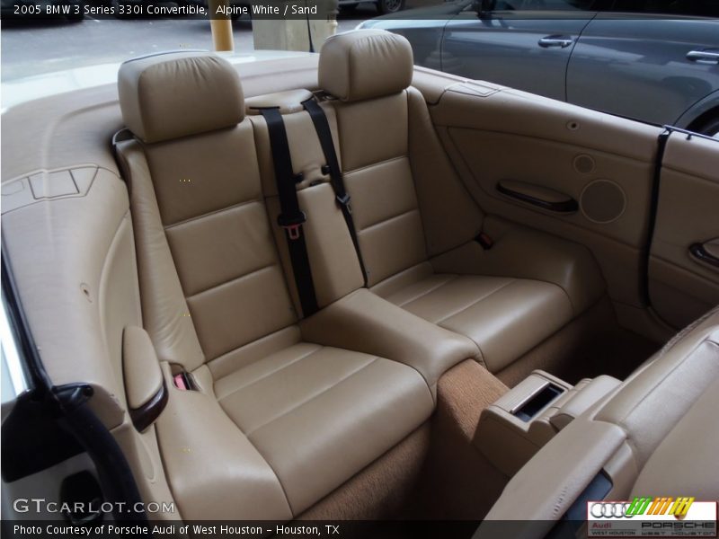 Alpine White / Sand 2005 BMW 3 Series 330i Convertible
