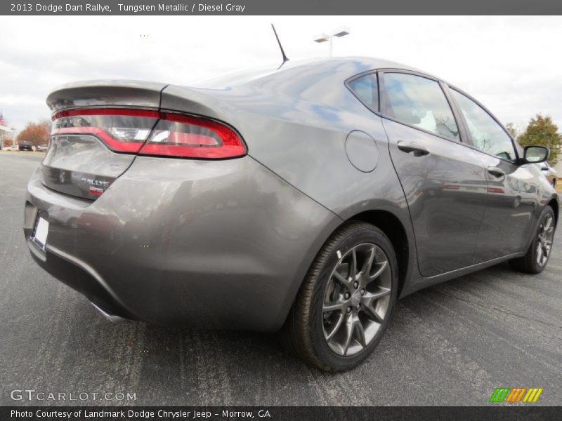 Tungsten Metallic / Diesel Gray 2013 Dodge Dart Rallye