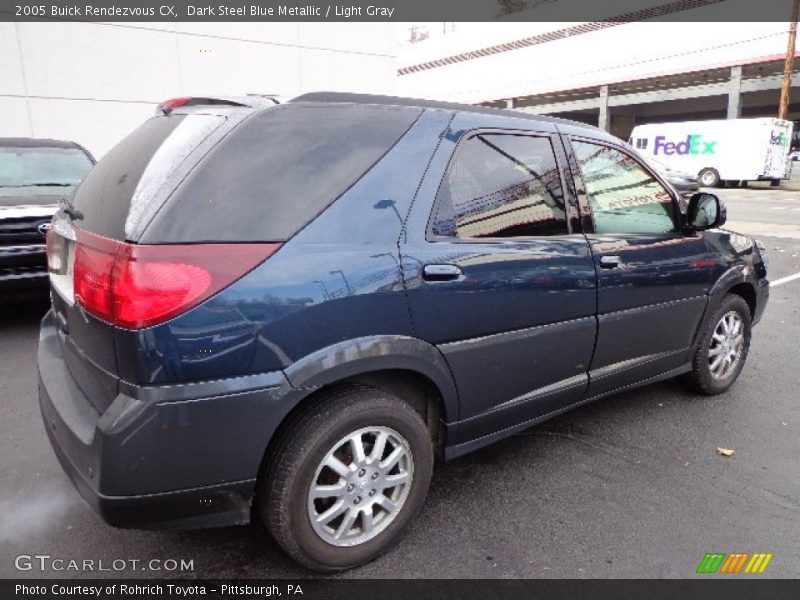 Dark Steel Blue Metallic / Light Gray 2005 Buick Rendezvous CX