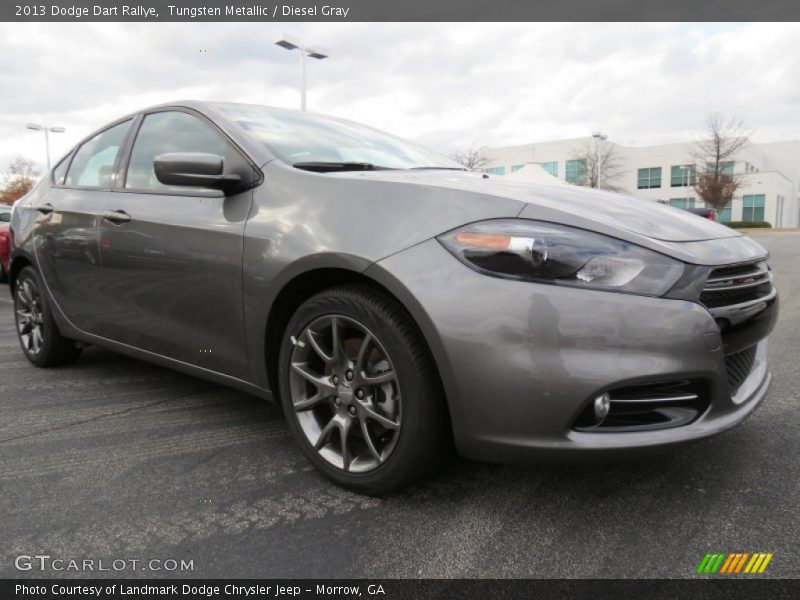 Tungsten Metallic / Diesel Gray 2013 Dodge Dart Rallye