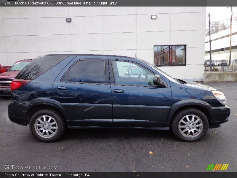 Dark Steel Blue Metallic / Light Gray 2005 Buick Rendezvous CX