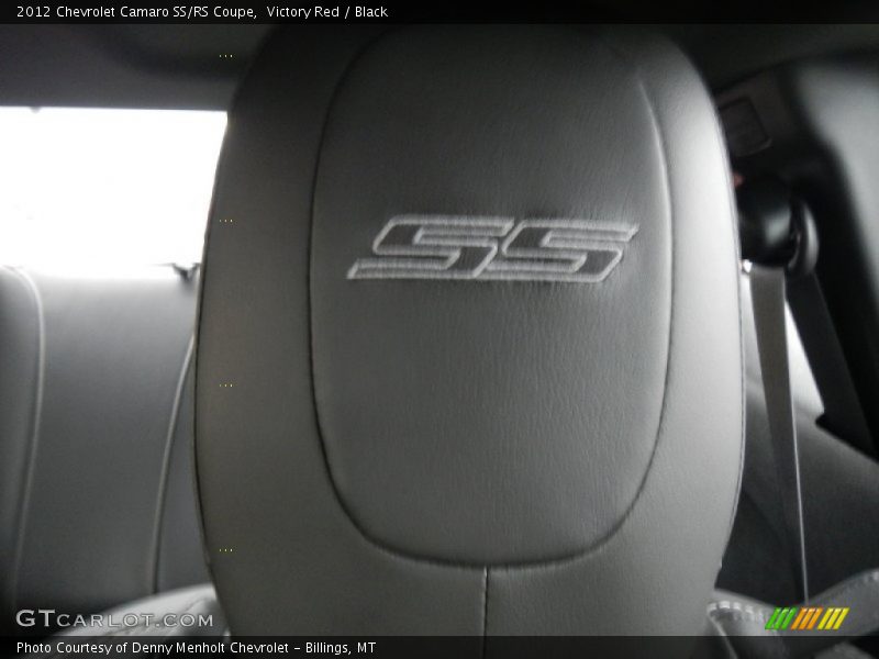 Victory Red / Black 2012 Chevrolet Camaro SS/RS Coupe