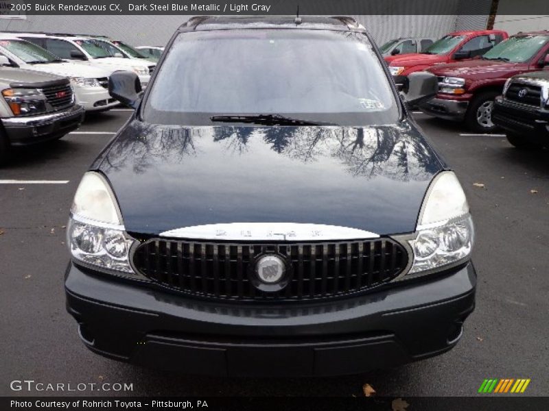 Dark Steel Blue Metallic / Light Gray 2005 Buick Rendezvous CX