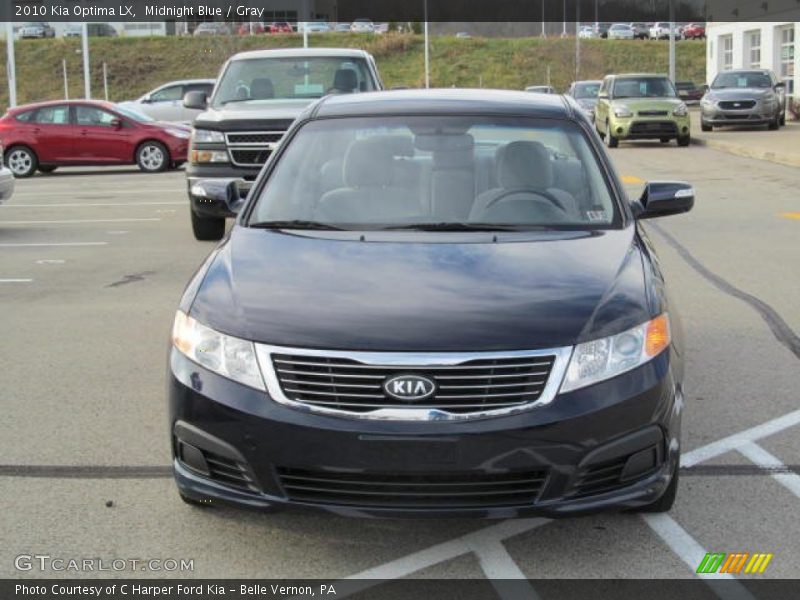 Midnight Blue / Gray 2010 Kia Optima LX