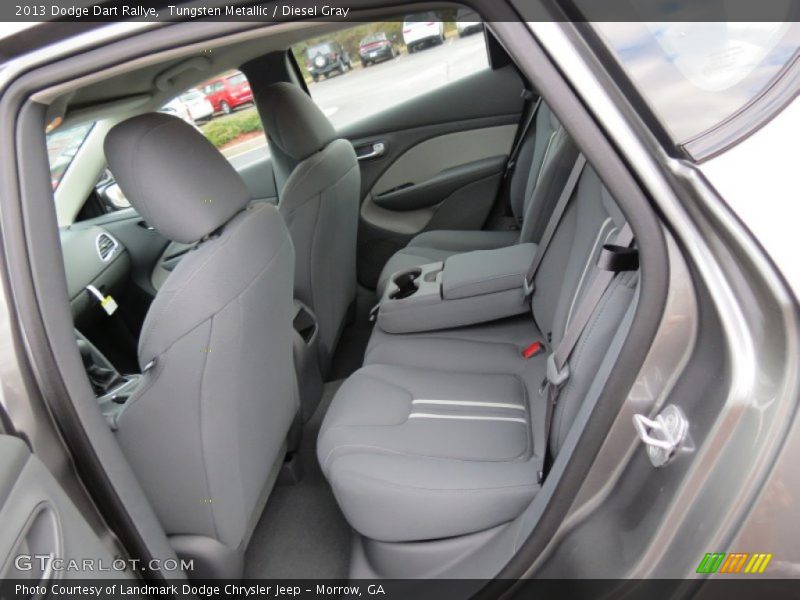 Tungsten Metallic / Diesel Gray 2013 Dodge Dart Rallye