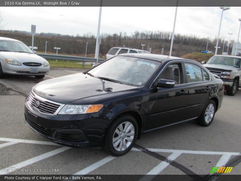Midnight Blue / Gray 2010 Kia Optima LX