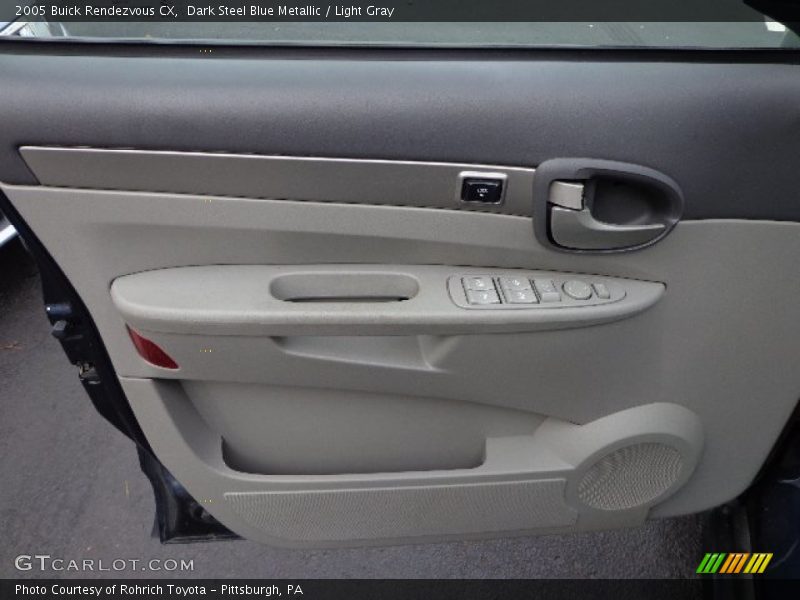 Dark Steel Blue Metallic / Light Gray 2005 Buick Rendezvous CX