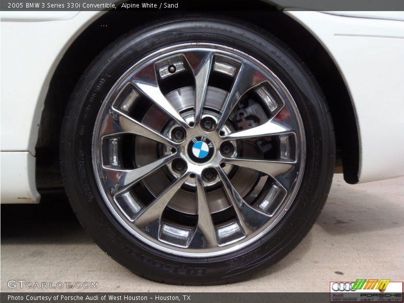 Alpine White / Sand 2005 BMW 3 Series 330i Convertible