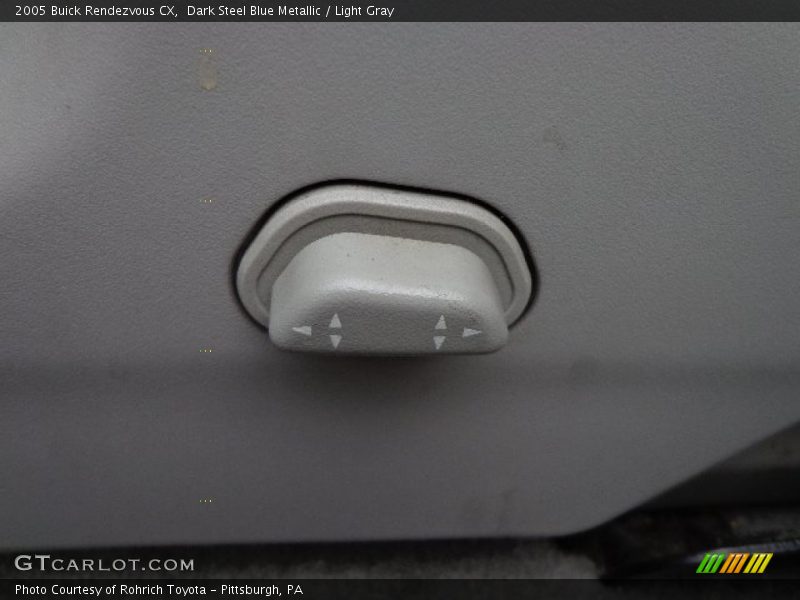 Dark Steel Blue Metallic / Light Gray 2005 Buick Rendezvous CX