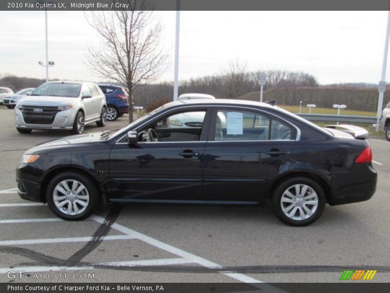 Midnight Blue / Gray 2010 Kia Optima LX