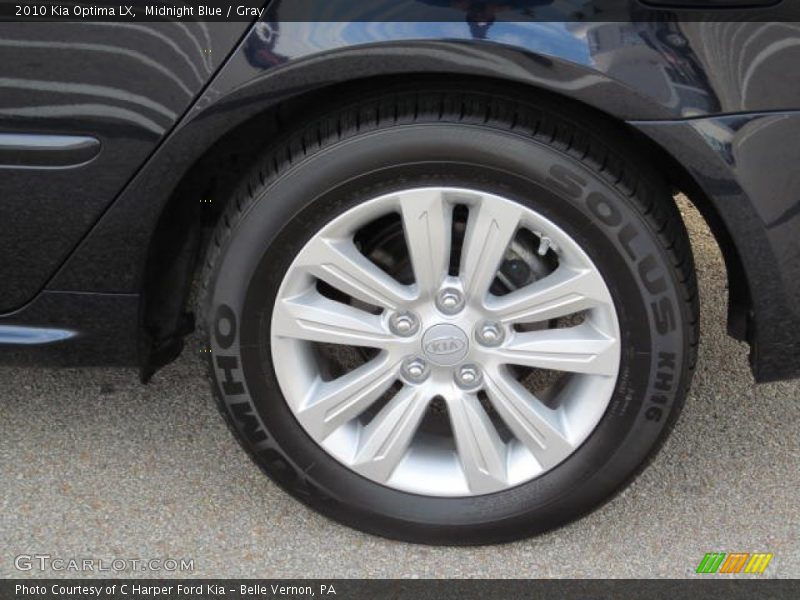 Midnight Blue / Gray 2010 Kia Optima LX