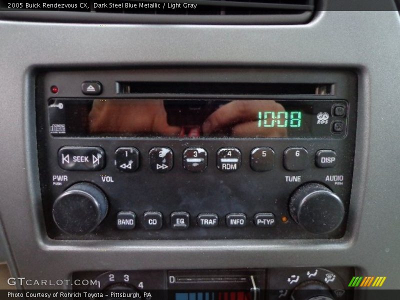 Dark Steel Blue Metallic / Light Gray 2005 Buick Rendezvous CX