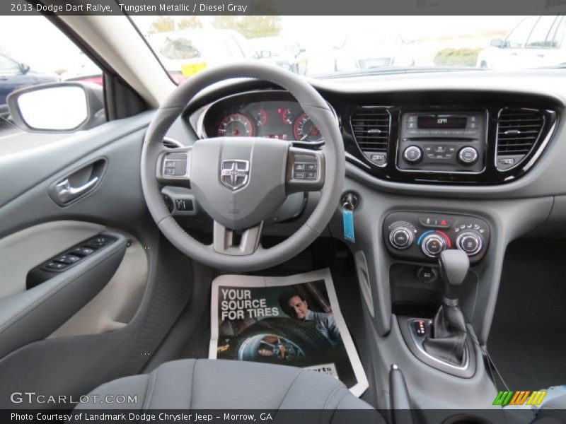 Tungsten Metallic / Diesel Gray 2013 Dodge Dart Rallye