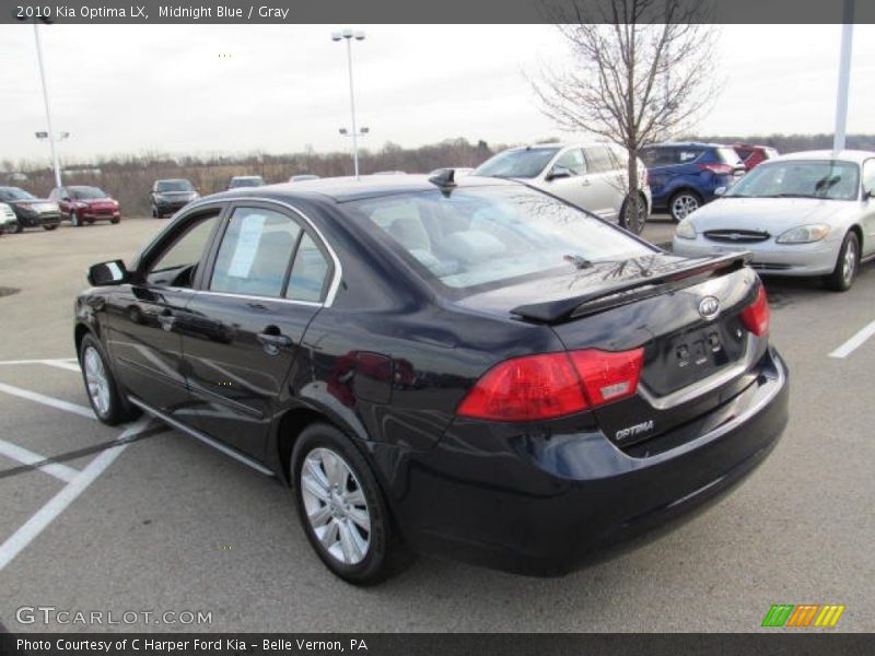 Midnight Blue / Gray 2010 Kia Optima LX