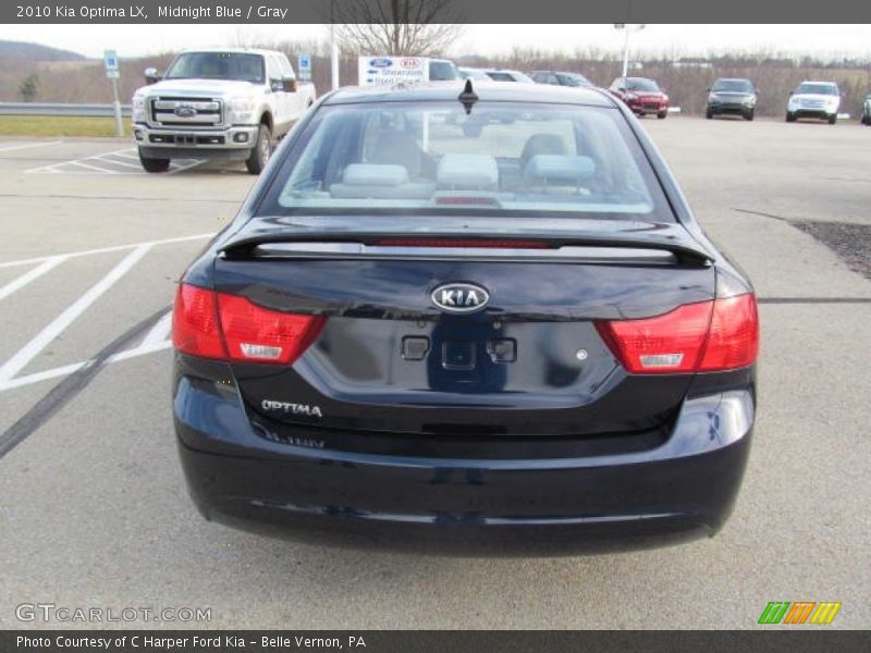 Midnight Blue / Gray 2010 Kia Optima LX